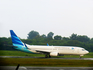 Garuda Indonesia Boeing 737-8U3 (PK-GNM) at  Palembang - Sultan Mahmud Badaruddin II International, Indonesia