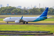 Garuda Indonesia Boeing 737-8U3 (PK-GNM) at  Surabaya - Juanda International, Indonesia