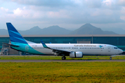 Garuda Indonesia Boeing 737-8U3 (PK-GNM) at  Yogyakarta - International, Indonesia