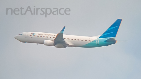 Garuda Indonesia Boeing 737-8U3 (PK-GNM) at  Yogyakarta - International, Indonesia