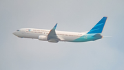 Garuda Indonesia Boeing 737-8U3 (PK-GNM) at  Yogyakarta - International, Indonesia