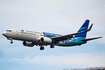 Garuda Indonesia Boeing 737-86N (PK-GNN) at  Syamsudin Noor International, Indonesia