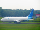 Garuda Indonesia Boeing 737-86N (PK-GNN) at  Palembang - Sultan Mahmud Badaruddin II International, Indonesia