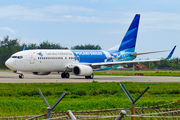 Garuda Indonesia Boeing 737-86N (PK-GNN) at  Yogyakarta - International, Indonesia