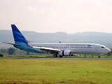 Garuda Indonesia Boeing 737-8U3 (PK-GNO) at  Banda Aceh - Sultan Iskandar Muda International, Indonesia