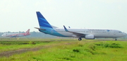 Garuda Indonesia Boeing 737-8U3 (PK-GNO) at  Banda Aceh - Sultan Iskandar Muda International, Indonesia