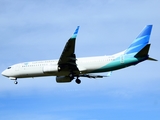 Garuda Indonesia Boeing 737-8U3 (PK-GNO) at  Banda Aceh - Sultan Iskandar Muda International, Indonesia