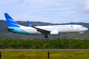 Garuda Indonesia Boeing 737-8U3 (PK-GNQ) at  Banda Aceh - Sultan Iskandar Muda International, Indonesia