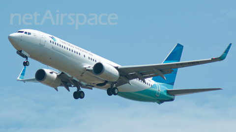 Garuda Indonesia Boeing 737-8U3 (PK-GNQ) at  Yogyakarta - International, Indonesia