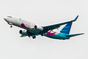 Garuda Indonesia Boeing 737-8U3 (PK-GNR) at  Palembang - Sultan Mahmud Badaruddin II International, Indonesia