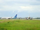 Garuda Indonesia Boeing 737-8U3 (PK-GNS) at  Banda Aceh - Sultan Iskandar Muda International, Indonesia