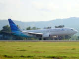 Garuda Indonesia Boeing 737-8U3 (PK-GNS) at  Banda Aceh - Sultan Iskandar Muda International, Indonesia