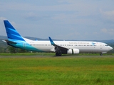 Garuda Indonesia Boeing 737-8U3 (PK-GNS) at  Banda Aceh - Sultan Iskandar Muda International, Indonesia