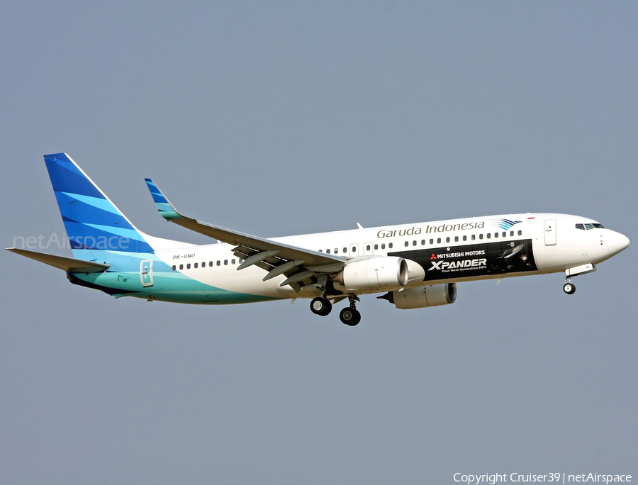 Garuda Indonesia Boeing 737-8U3 (PK-GNU) | Photo 351522