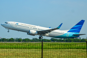 Garuda Indonesia Boeing 737-8U3 (PK-GNU) at  Medan - Kualanamu International, Indonesia