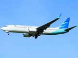 Garuda Indonesia Boeing 737-8U3 (PK-GNV) at  Banda Aceh - Sultan Iskandar Muda International, Indonesia