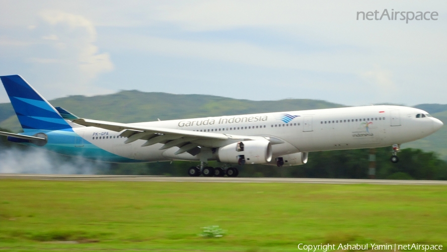 Garuda Indonesia Airbus A330-341 (PK-GPA) | Photo 149192