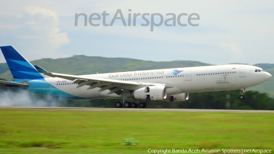 Garuda Indonesia Airbus A330-341 (PK-GPA) | Photo 149288