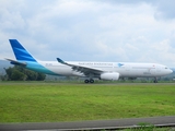 Garuda Indonesia Airbus A330-341 (PK-GPA) at  Banda Aceh - Sultan Iskandar Muda International, Indonesia