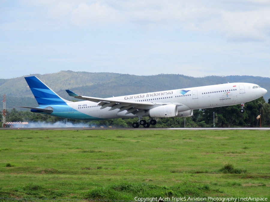 Garuda Indonesia Airbus A330-341 (PK-GPA) | Photo 211665