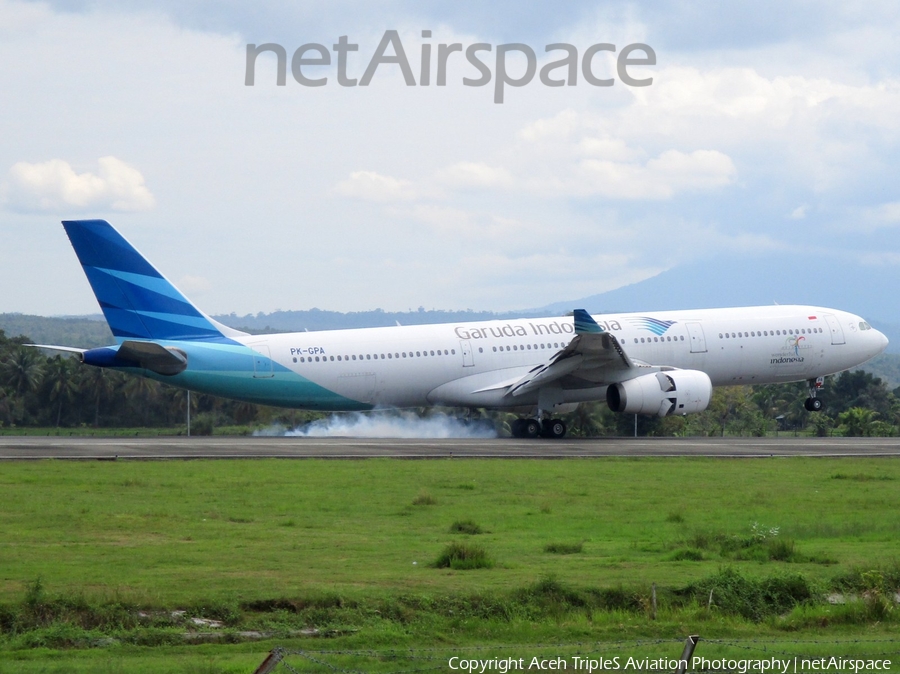 Garuda Indonesia Airbus A330-341 (PK-GPA) | Photo 214352