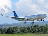 Garuda Indonesia Airbus A330-341 (PK-GPA) at  Banda Aceh - Sultan Iskandar Muda International, Indonesia