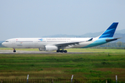 Garuda Indonesia Airbus A330-341 (PK-GPA) at  Banda Aceh - Sultan Iskandar Muda International, Indonesia