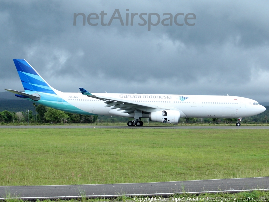 Garuda Indonesia Airbus A330-341 (PK-GPA) | Photo 244322