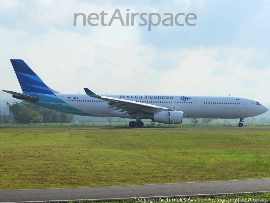 Garuda Indonesia Airbus A330-341 (PK-GPA) | Photo 299489