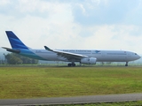 Garuda Indonesia Airbus A330-341 (PK-GPA) at  Banda Aceh - Sultan Iskandar Muda International, Indonesia