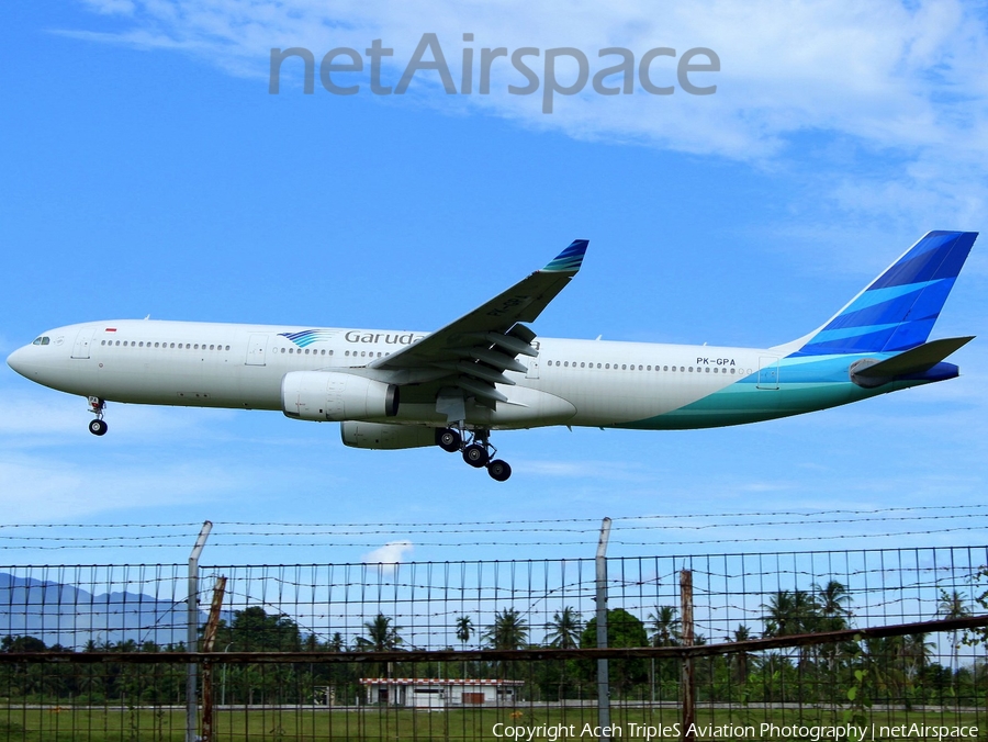 Garuda Indonesia Airbus A330-341 (PK-GPA) | Photo 309560