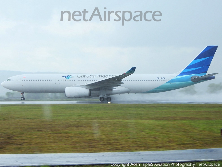 Garuda Indonesia Airbus A330-341 (PK-GPA) | Photo 315780