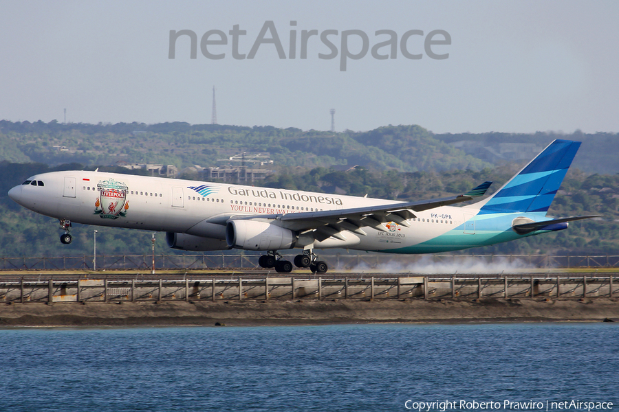 Garuda Indonesia Airbus A330-341 (PK-GPA) | Photo 388045
