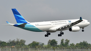 Garuda Indonesia Airbus A330-341 (PK-GPA) at  Adisumarmo International, Indonesia
