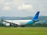 Garuda Indonesia Airbus A330-341 (PK-GPC) at  Banda Aceh - Sultan Iskandar Muda International, Indonesia