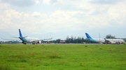 Garuda Indonesia Airbus A330-341 (PK-GPC) at  Banda Aceh - Sultan Iskandar Muda International, Indonesia