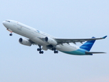 Garuda Indonesia Airbus A330-341 (PK-GPC) at  Banda Aceh - Sultan Iskandar Muda International, Indonesia