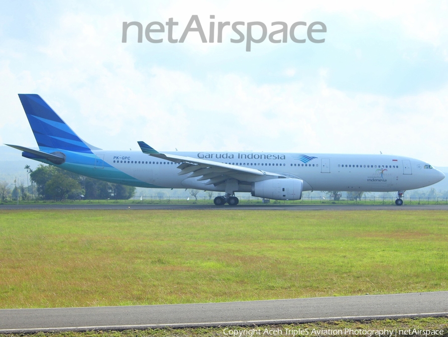 Garuda Indonesia Airbus A330-341 (PK-GPC) | Photo 296693