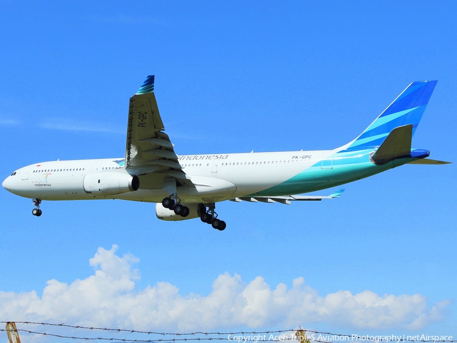 Garuda Indonesia Airbus A330-341 (PK-GPC) | Photo 309589