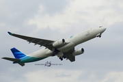 Garuda Indonesia Airbus A330-341 (PK-GPC) at  Adisumarmo International, Indonesia