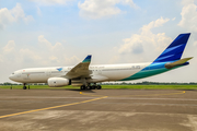 Garuda Indonesia Airbus A330-341 (PK-GPC) at  Surabaya - Juanda International, Indonesia