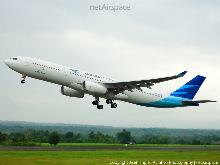 Garuda Indonesia Airbus A330-341 (PK-GPD) | Photo 226373