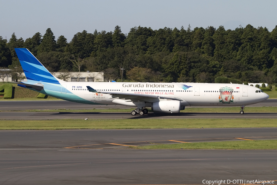 Garuda Indonesia Airbus A330-341 (PK-GPD) | Photo 417995