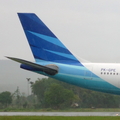 Garuda Indonesia Airbus A330-341 (PK-GPE) at  Banda Aceh - Sultan Iskandar Muda International, Indonesia