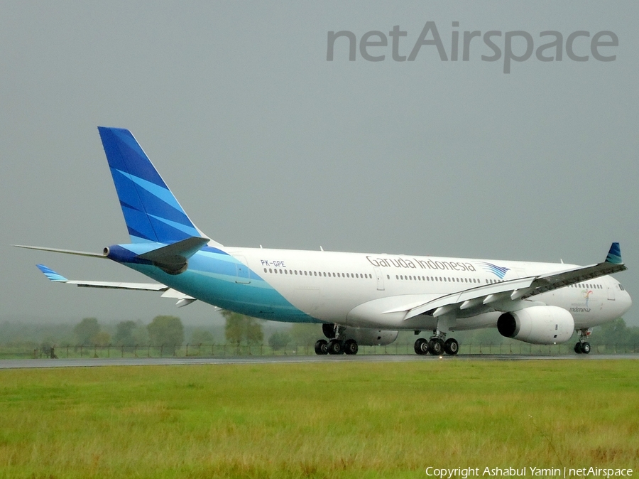 Garuda Indonesia Airbus A330-341 (PK-GPE) | Photo 142464