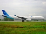 Garuda Indonesia Airbus A330-341 (PK-GPE) at  Banda Aceh - Sultan Iskandar Muda International, Indonesia