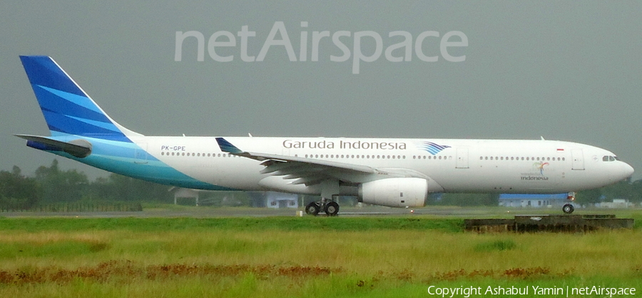 Garuda Indonesia Airbus A330-341 (PK-GPE) | Photo 143192