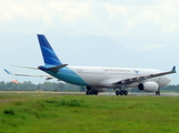 Garuda Indonesia Airbus A330-341 (PK-GPE) at  Banda Aceh - Sultan Iskandar Muda International, Indonesia