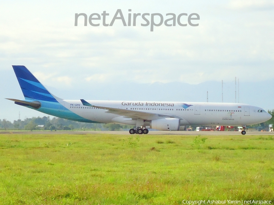 Garuda Indonesia Airbus A330-341 (PK-GPE) | Photo 144677