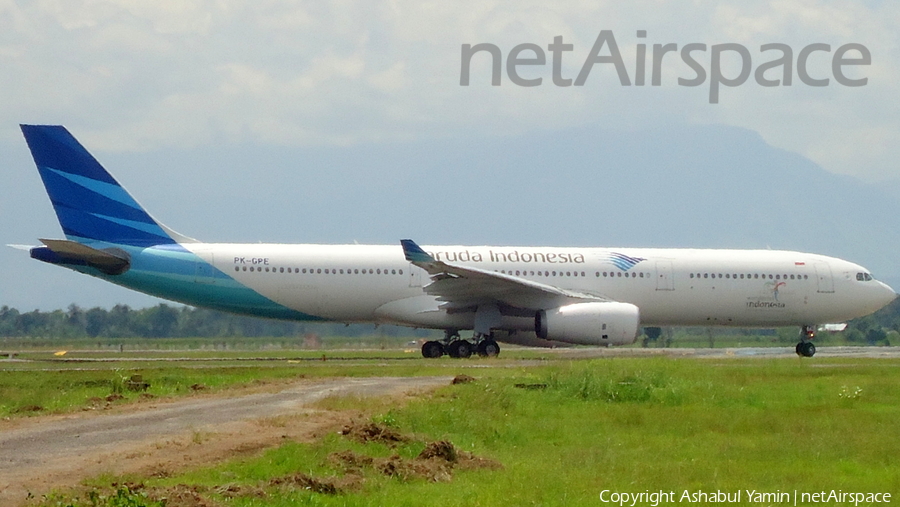 Garuda Indonesia Airbus A330-341 (PK-GPE) | Photo 144890